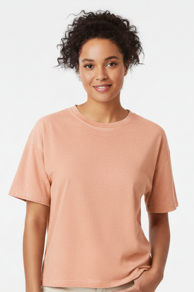 Peachy front