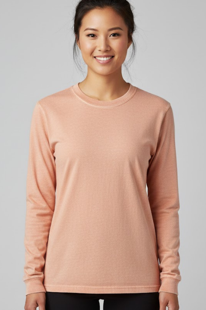 Peachy front