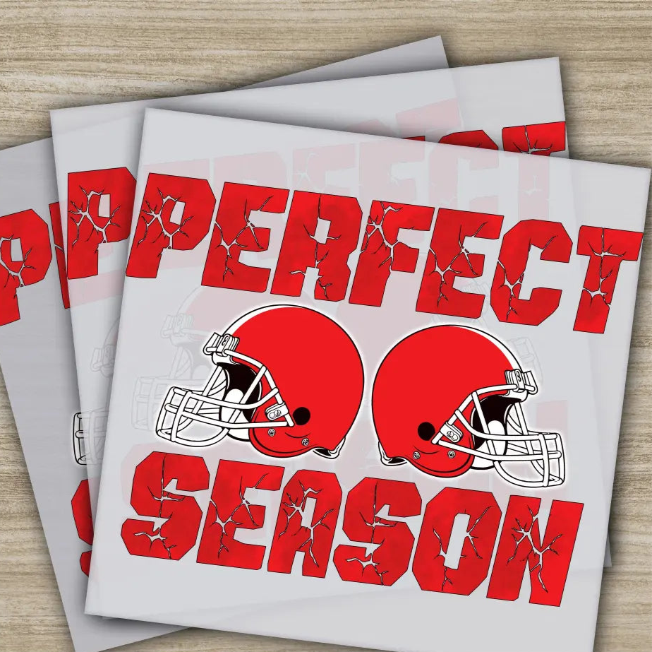 Perfect Football Season American Football Transfers Ready to Press Personalized DTF Transfers Sport Gifts Heat Press