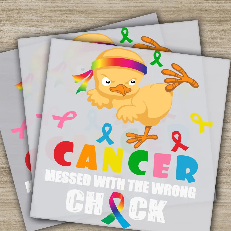 Pink Out Awareness Bow Cancer In October Ready to Press Personalized DTF Transfers Heat Press DTF Transfers
