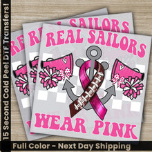 Load image into Gallery viewer, a pair of pink breast cancer awareness stickers
