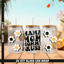 Load image into Gallery viewer, Premium UV DTF Wrap For Glass Cup 16oz Glass Cup Cute Stickers For Cups Gift Sticker Cup
