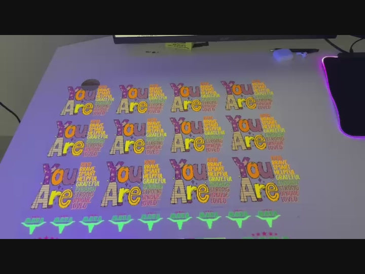 Size by Size Neon DTF