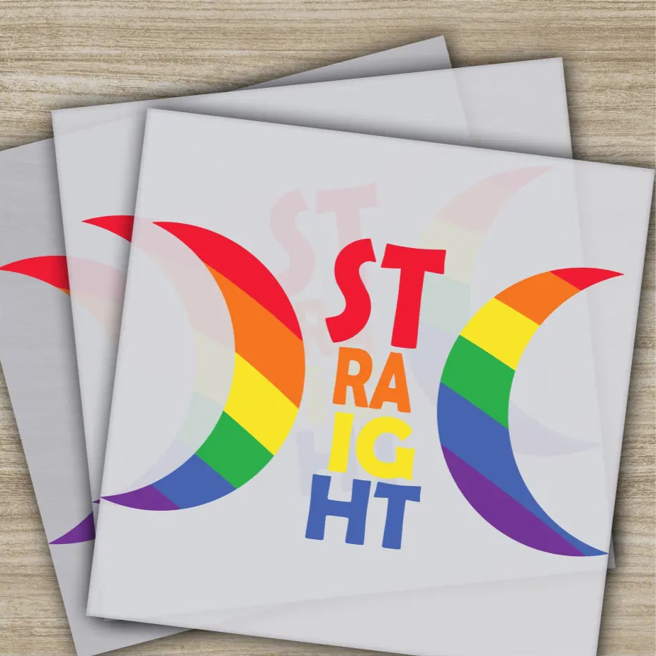 Pride Day Gay Pride LGBTQ Rainbow Trans Rights Top,Ready to Press Personalized DTF Transfer High Quality Heat Press DTF
