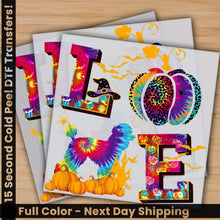 Load image into Gallery viewer, Pumpkin Love Ready to Press Personalized Gifts Sublimation DTF Prints Trendy DTF Prints Ready for Press High
