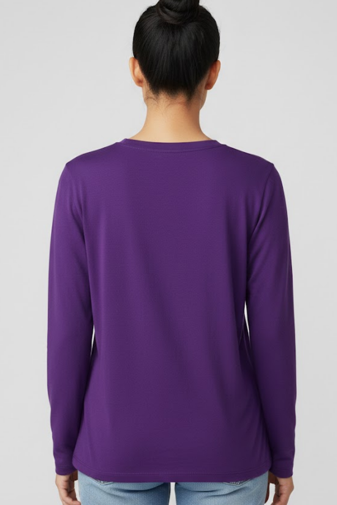 Purple back