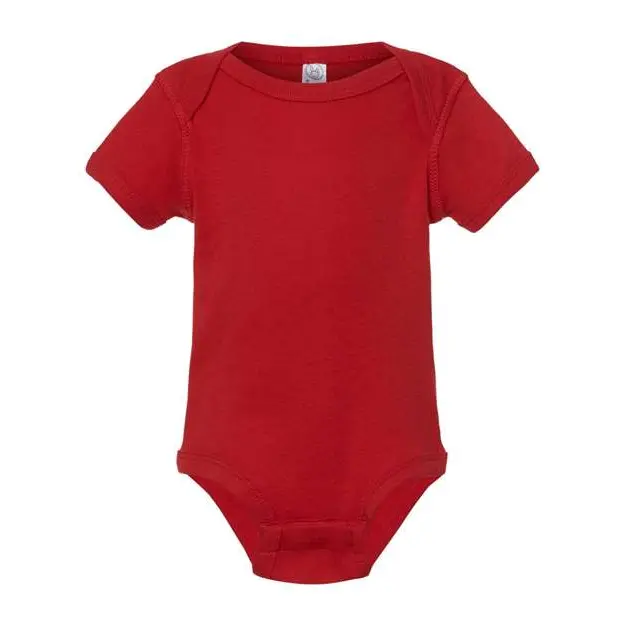 Rabbit Skins Infant Baby Rib Bodysuit 4400