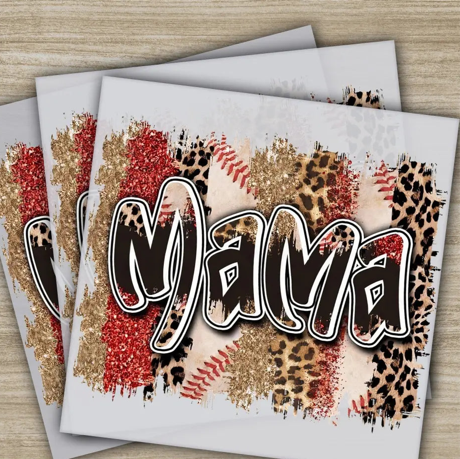 Retro Mama Mom Heart Mother’s Day Transfers Ready to Press Personalized DTF Transfers Mother’s Day Gifts Heat Press DTF
