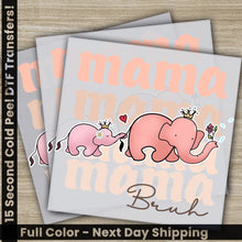 Load image into Gallery viewer, Retro Mama Mom Heart Mother’s Day Transfers Ready to Press Personalized DTF Transfers Mother’s Day Gifts Heat Press
