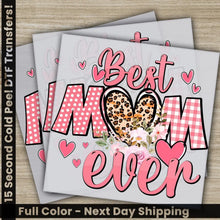 Load image into Gallery viewer, Retro Mama Mom Heart Mother’s Day Transfers Ready to Press Personalized DTF Transfers Mother’s Day Gifts Heat Press
