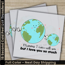 Load image into Gallery viewer, Retro Mama Mom Heart Mother’s Day Transfers Ready to Press Personalized DTF Transfers Mother’s Day Gifts Heat Press
