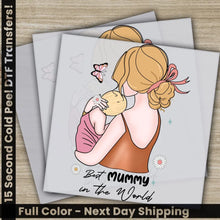 Load image into Gallery viewer, Retro Mama Mom Heart Mother’s Day Transfers Ready to Press Personalized DTF Transfers Mother’s Day Gifts Heat Press
