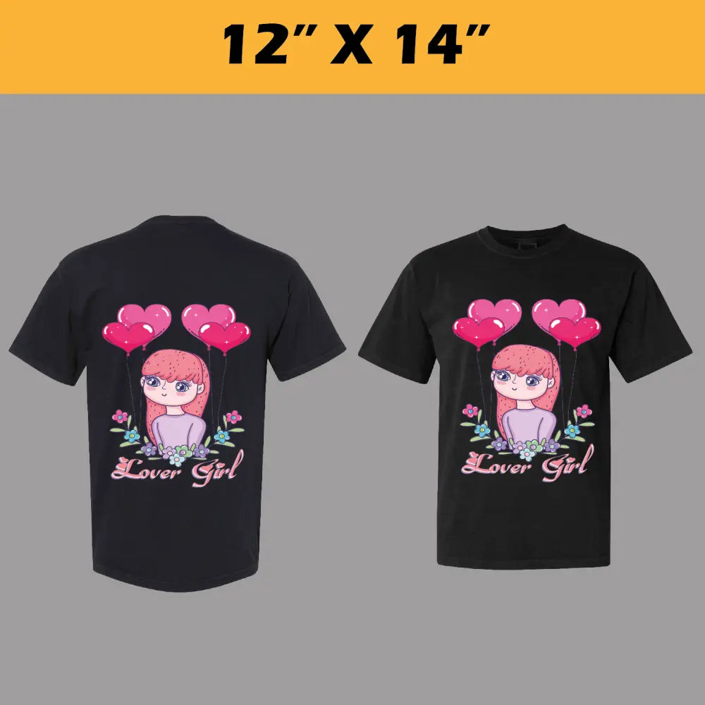 Size By Size DTF Transfers