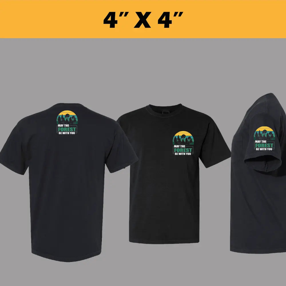 Size By Size DTF Transfers
