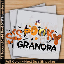 Load image into Gallery viewer, Spooky Grandpa Halloween Ready to Press Personalized Gifts Sublimation DTF Prints Trendy DTF Prints Ready for Press
