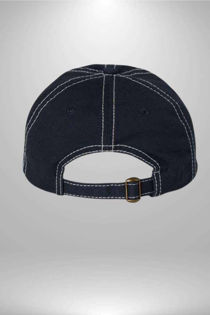 Navy/ Stone Stitch back