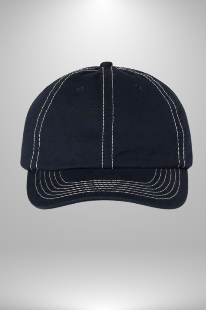 Navy/ Stone Stitch front