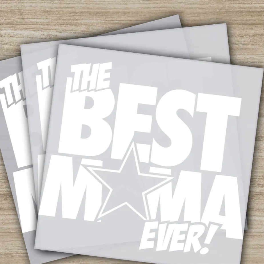 The Best Mama Ever Mother’s Day Transfers Ready to Press Personalized DTF Transfers Mother’s Day Gifts Heat Press DTF