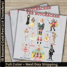 Load image into Gallery viewer, The Nutcracker Christmas DTF Transfers Ready to Press Personalized Gifts Direct to Film Sublimation Screen Prints Fast
