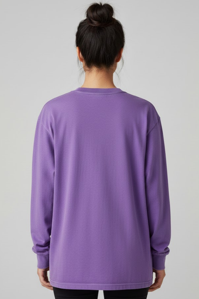 Violet back