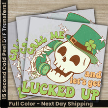 Load image into Gallery viewer, a set of three st patrick&#39;s day greeting cards