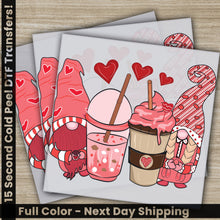 Load image into Gallery viewer, Valentines Day, Latte, Hot Chocolate ,Heart, Valentine Gnomes