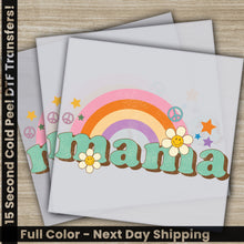 Load image into Gallery viewer, two greeting cards with the word mama on them