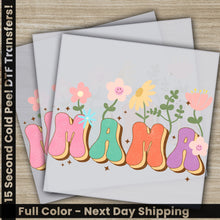 Load image into Gallery viewer, a close up of a greeting card with the word mama on it