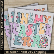 Load image into Gallery viewer, a pair of greeting cards with the words bunny easter era
